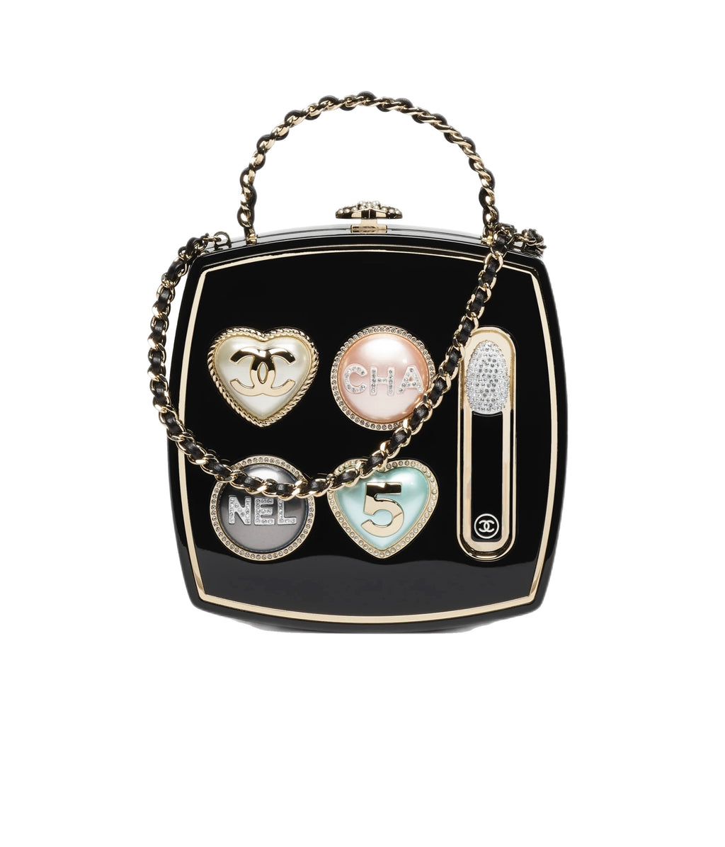 PRE-LOVED RARE CHANEL Makeup Palette Minaudiere Bag