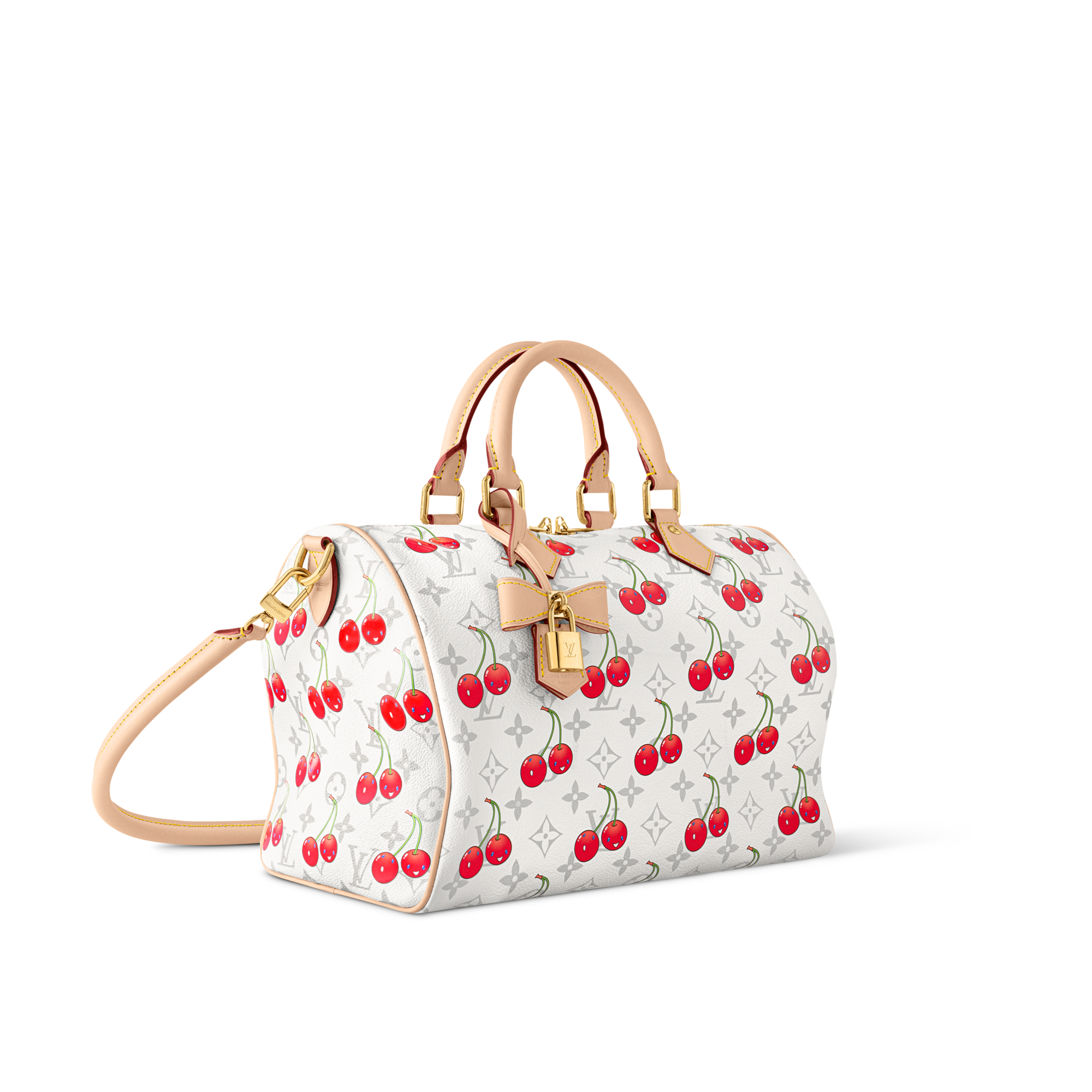 PRE-LOVED Louis Vuitton Cherry Speedy Soft Bandouliere 30