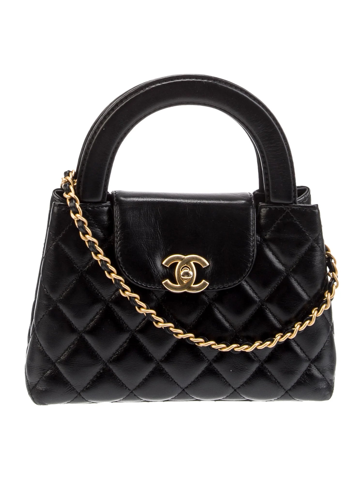 PRE-LOVED CHANEL Lambskin Mini Kelly