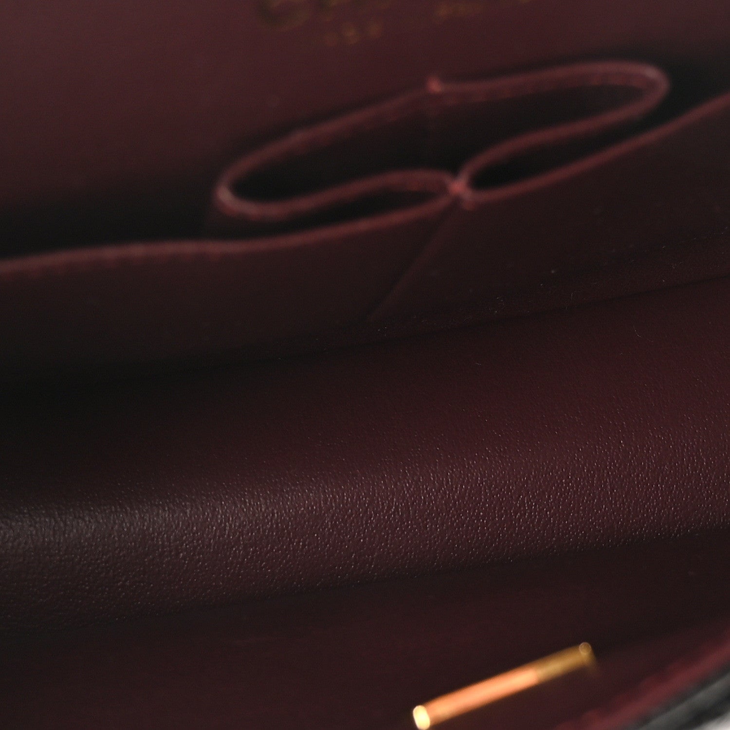 PRE-LOVED CHANEL Classic Caviar Medium Double Flap with Gold Hardware