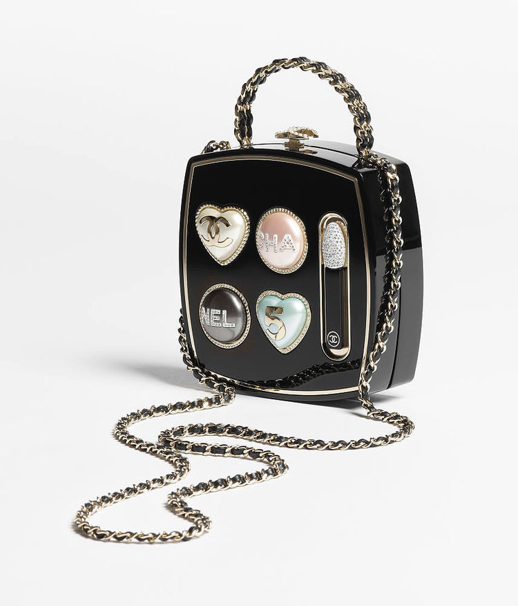 PRE-LOVED RARE CHANEL Makeup Palette Minaudiere Bag