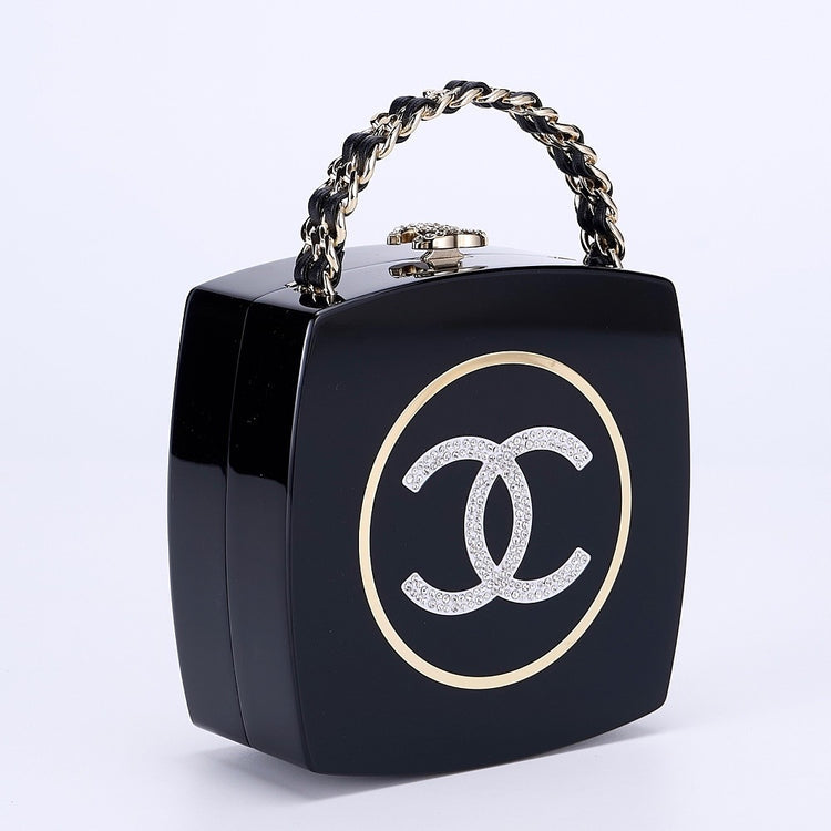 PRE-LOVED RARE CHANEL Makeup Palette Minaudiere Bag