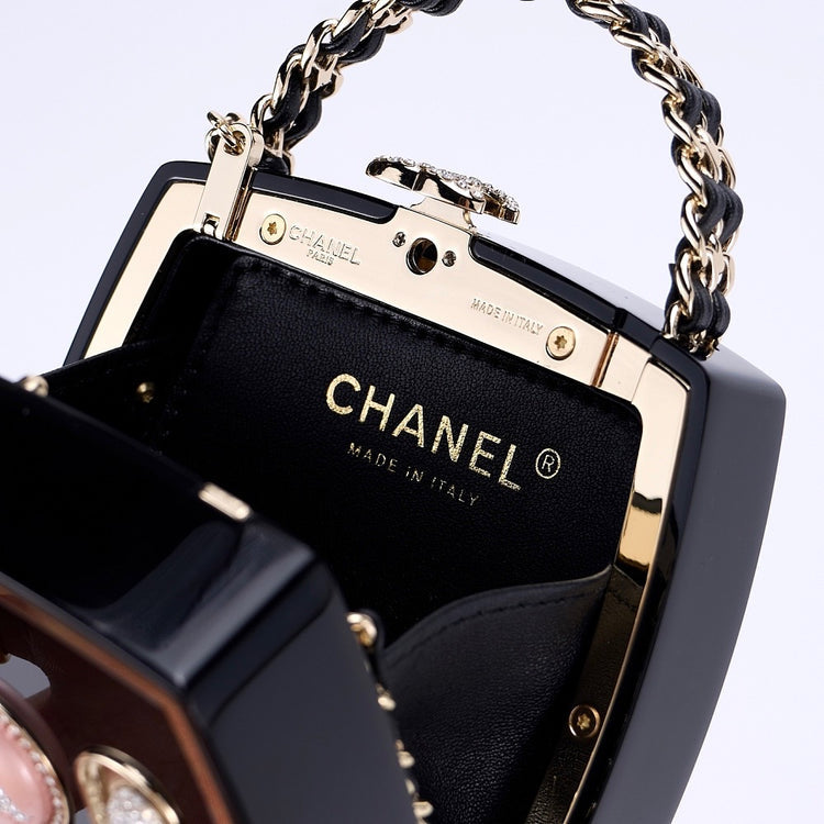 PRE-LOVED RARE CHANEL Makeup Palette Minaudiere Bag