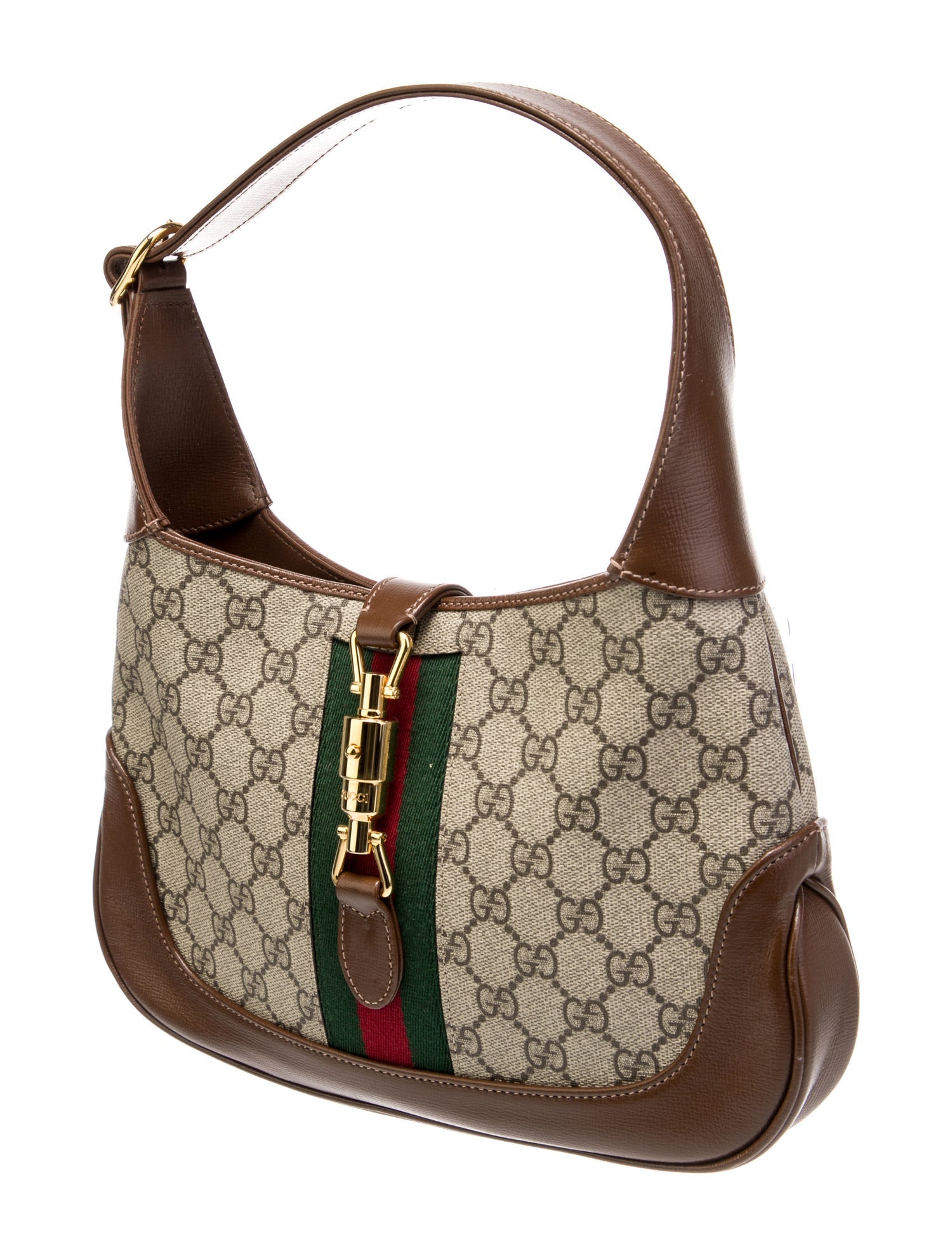 PRE-LOVED GUCCI GG Supreme Jackie 1961