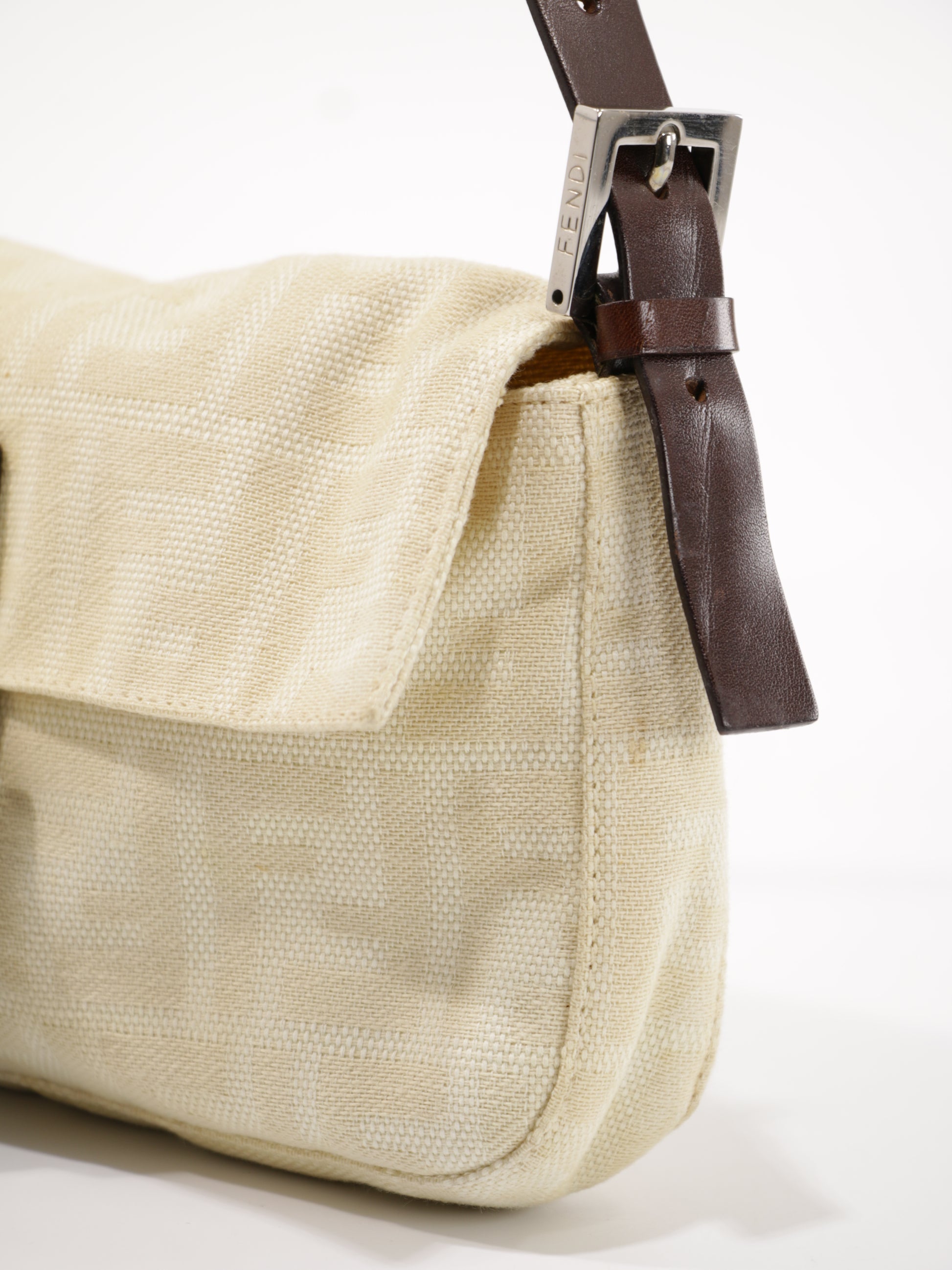 PRE-LOVED FENDI Zucca Baguette