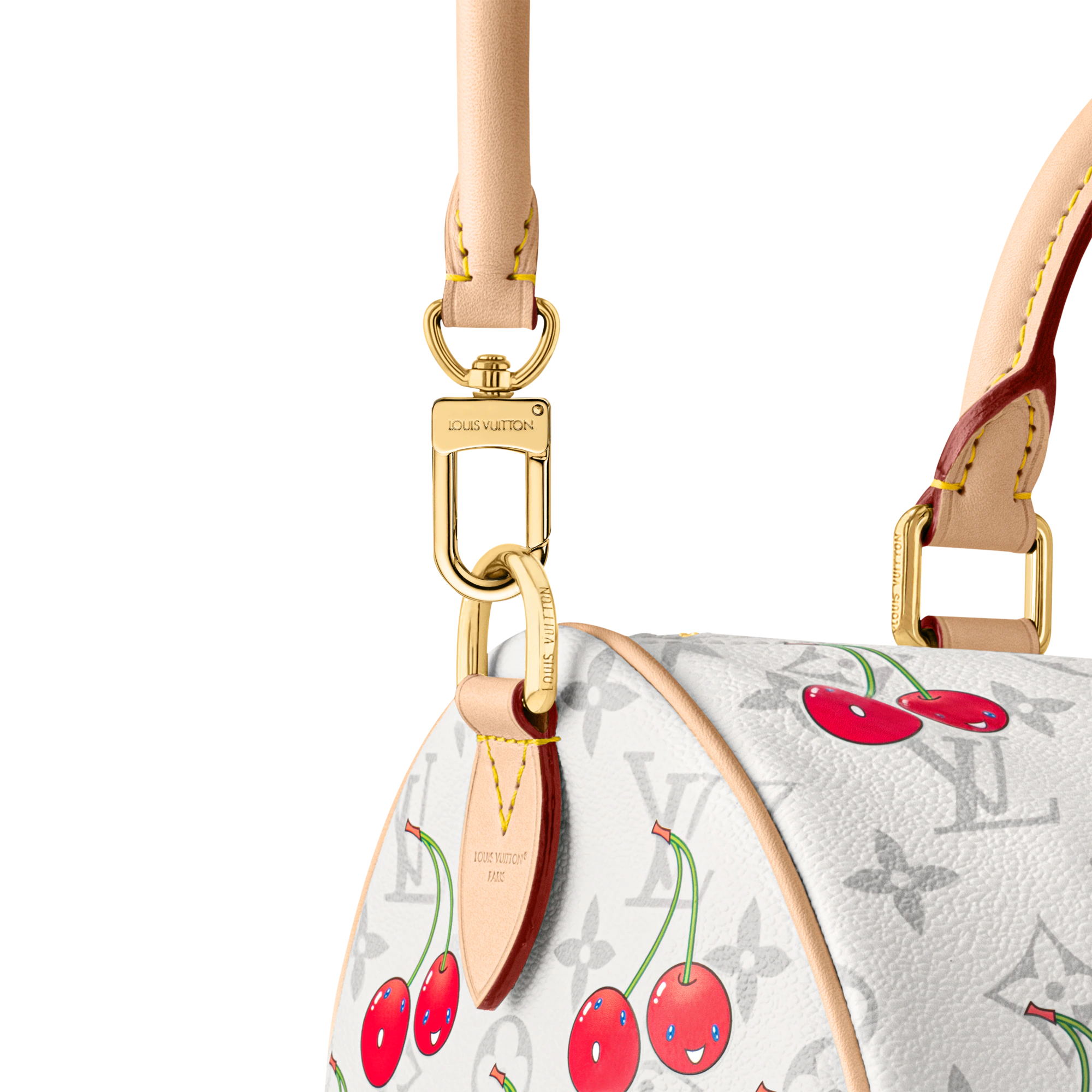 PRE-LOVED Louis Vuitton Cherry Speedy Soft Bandouliere 30