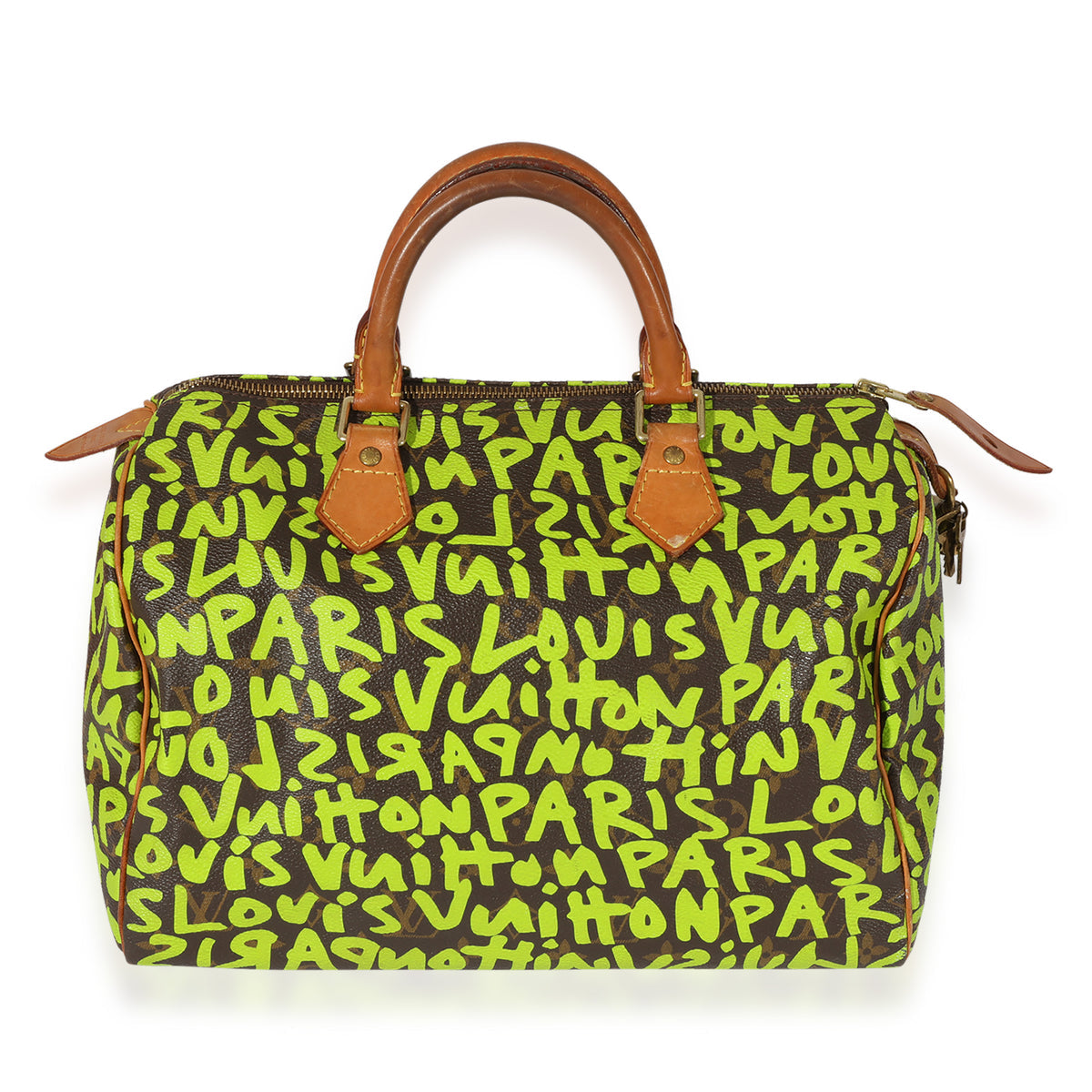 PRE-LOVED Louis Vuitton Monogram Graffiti Speedy 30