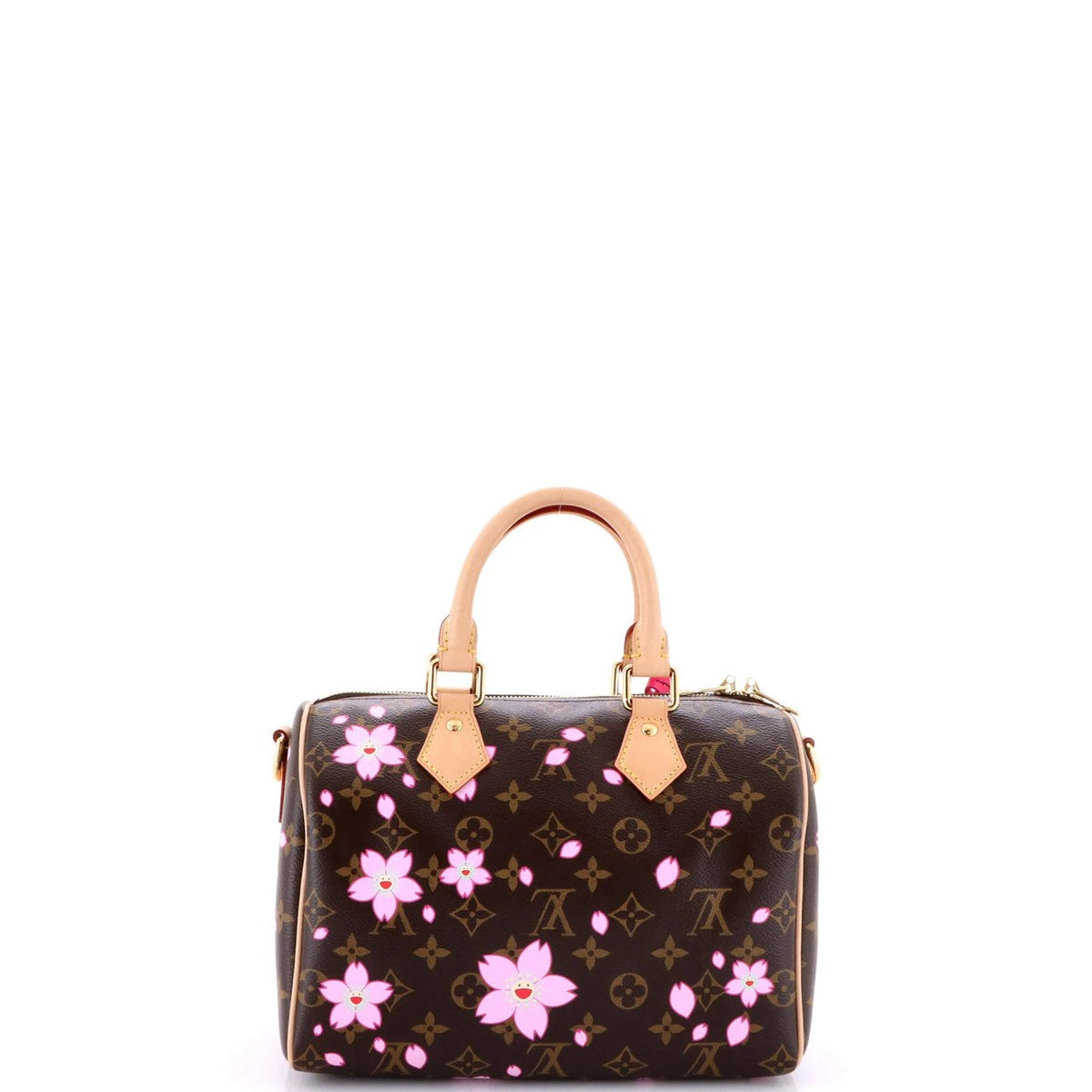 PRE-LOVED Louis Vuitton Cherry Blossom Speedy Bandouliere 25